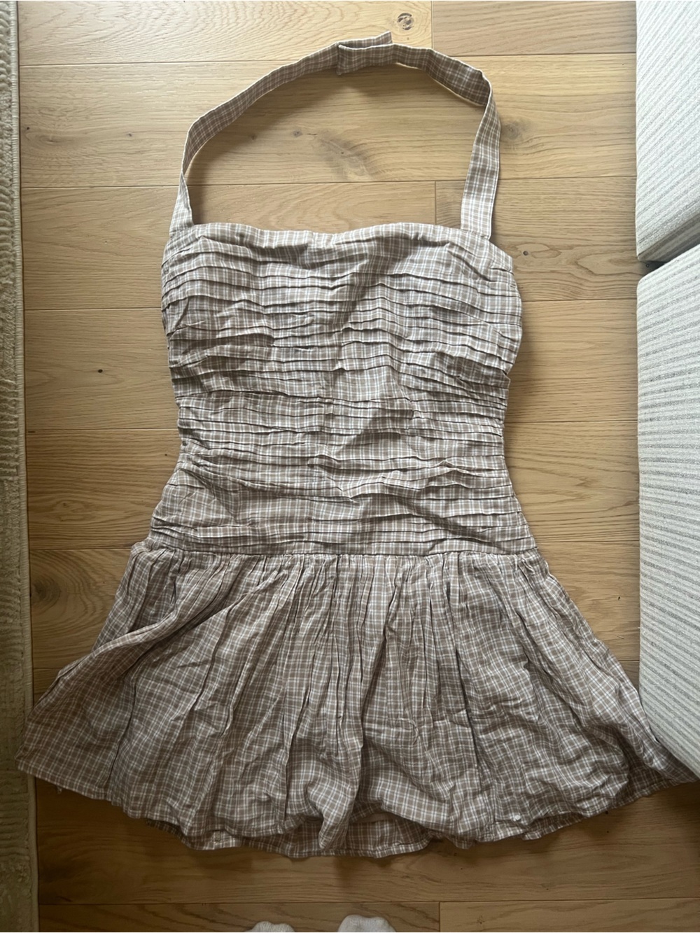 Emerson Drop Waist Mini Dress